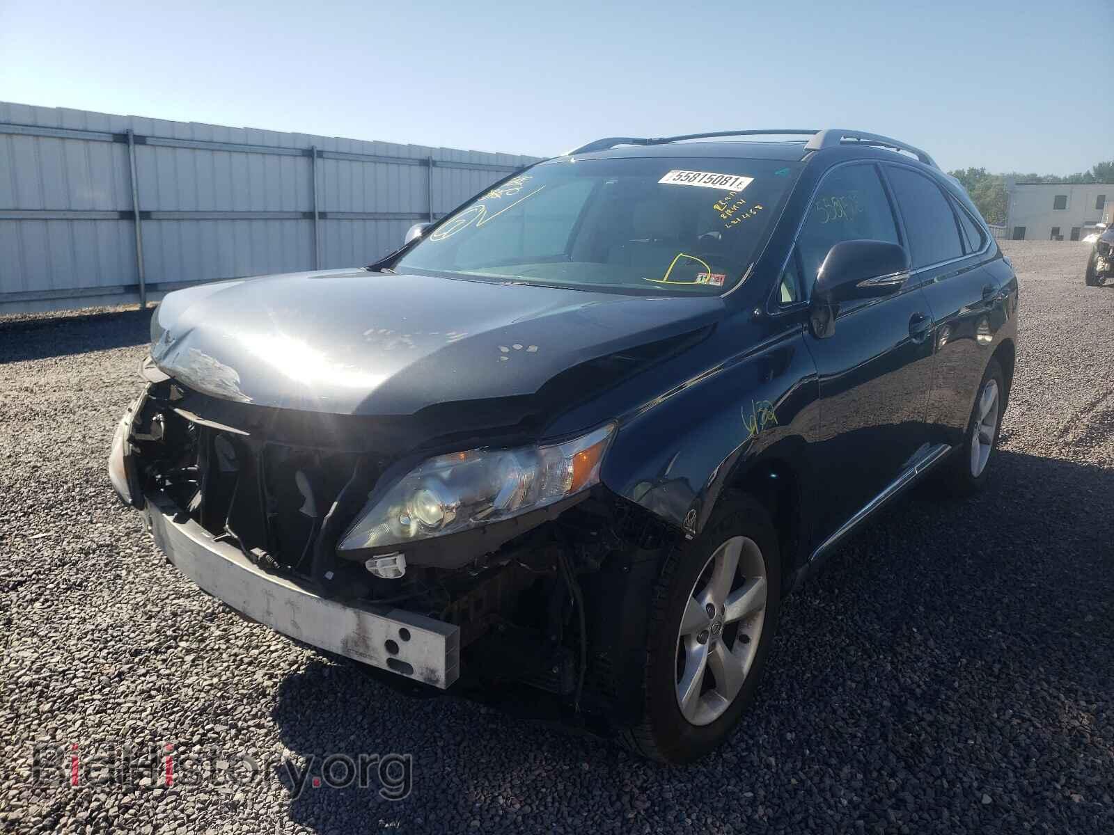 2011 LEXUS RX350 - VIN: 2T2BK1BAXBC087182 - Фото 2