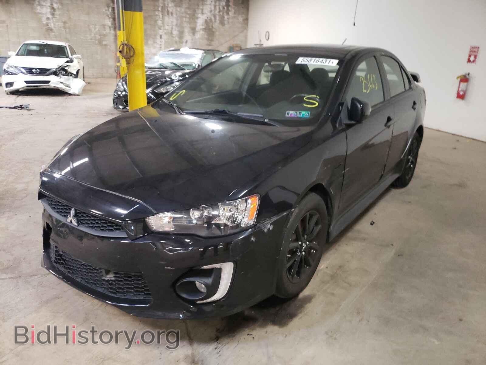 2017 MITSUBISHI LANCER - VIN: JA32U2FU0HU012901 - Фото 2