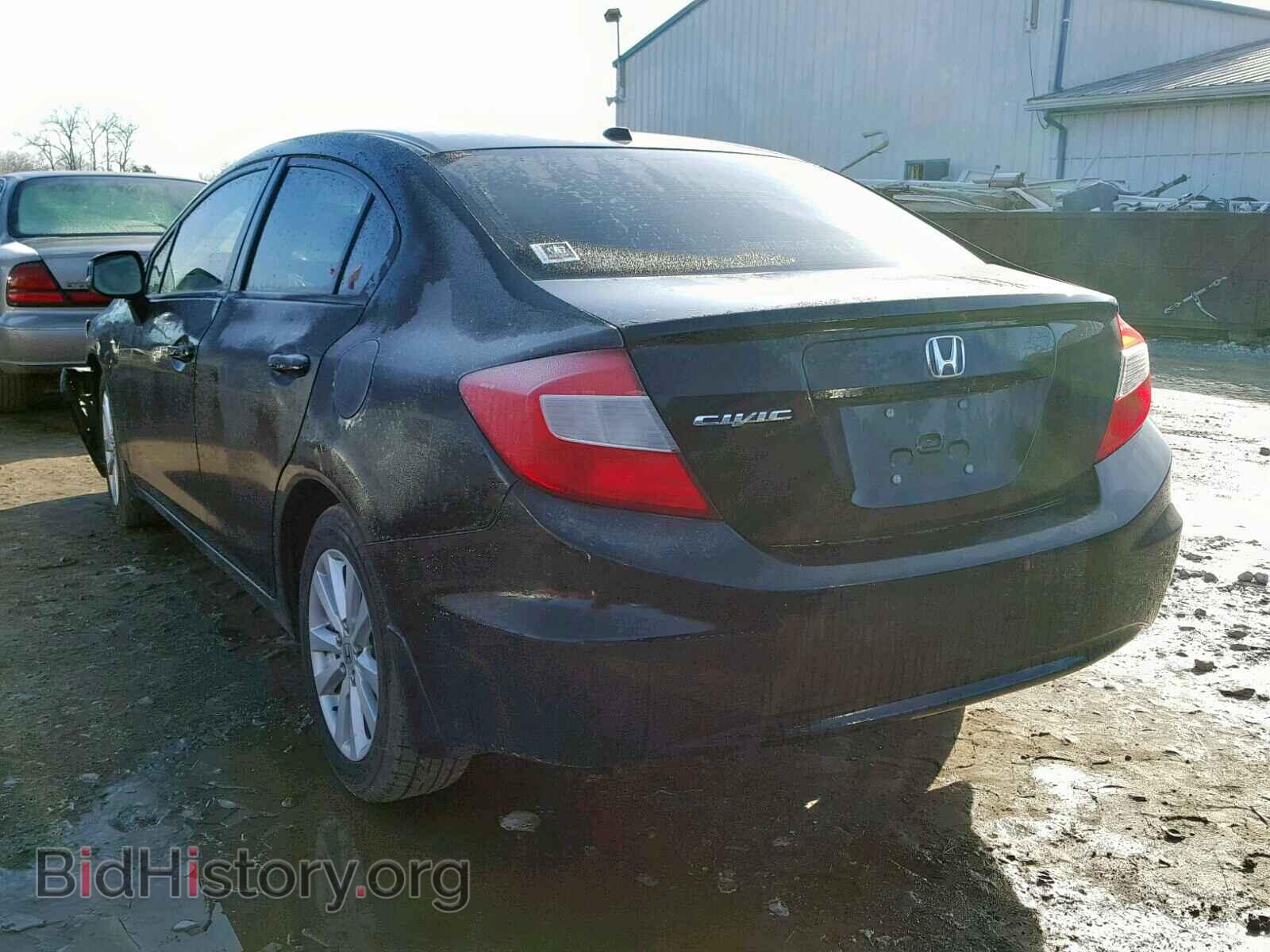 2012 HONDA CIVIC - VIN: 2HGFB2F92CH506615 - Фото 3
