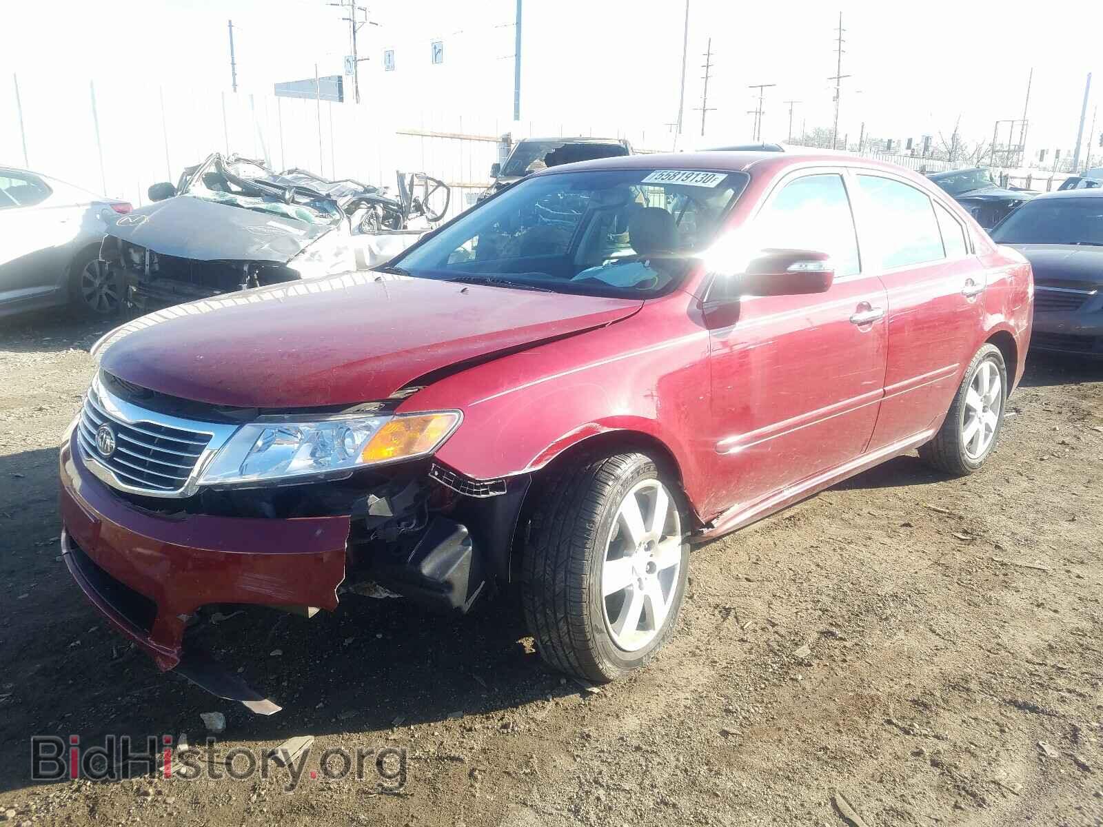 2009 KIA OPTIMA - VIN: KNAGE228195317099 - Фото 2