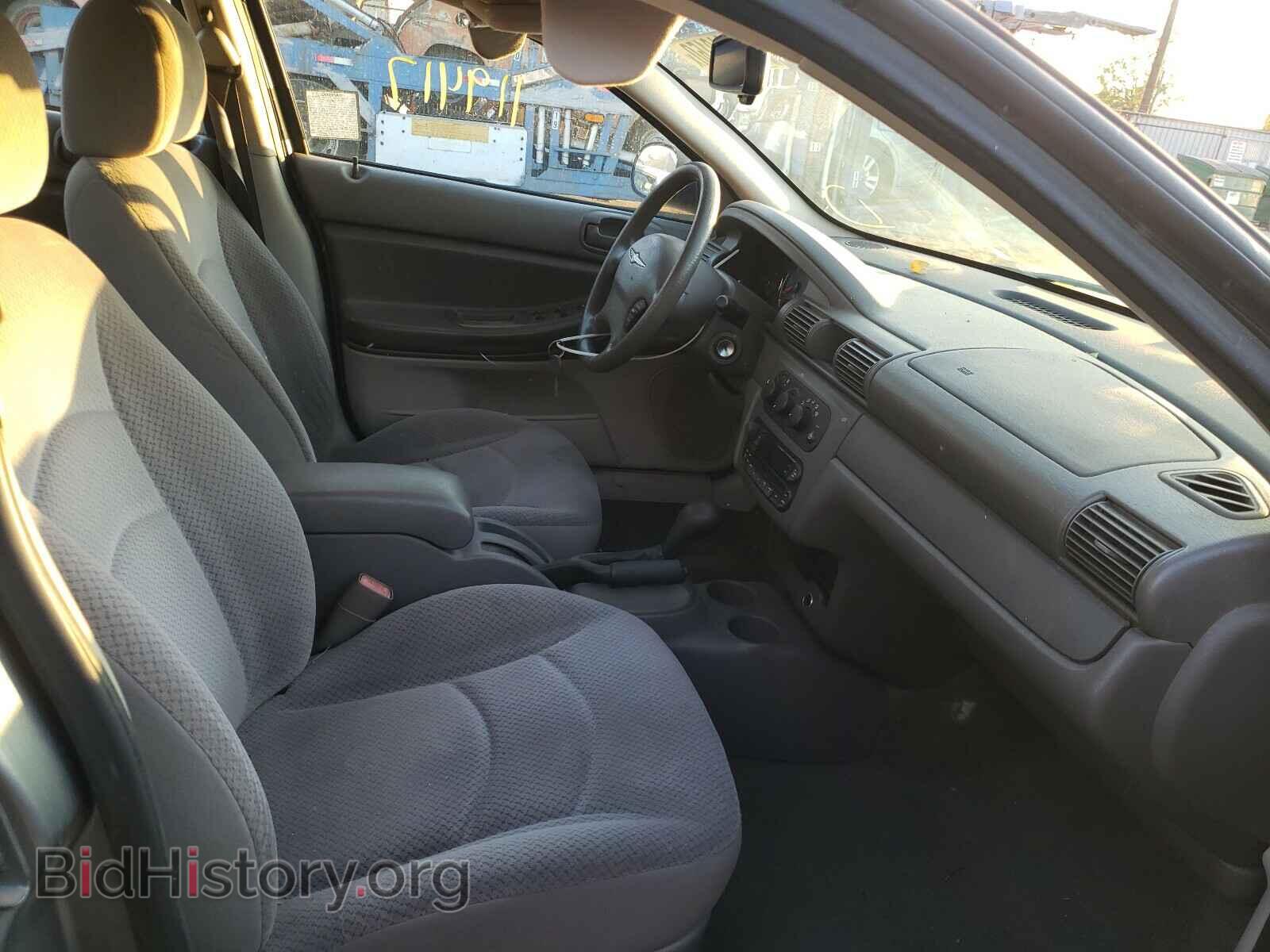 2006 CHRYSLER SEBRING - VIN: 1C3EL46X46N215552 - Фото 5
