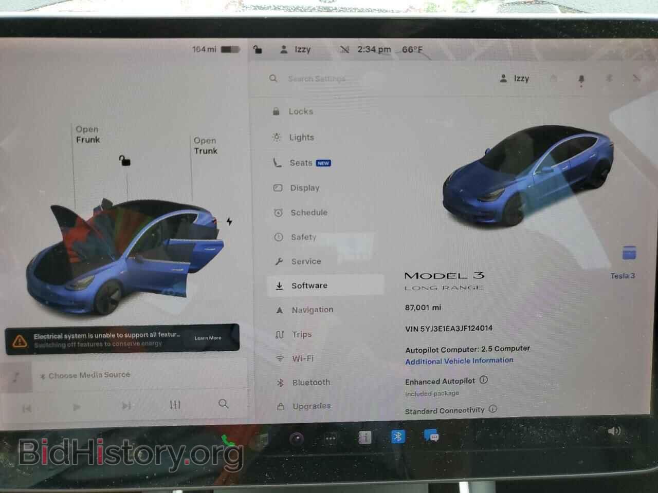 2018 TESLA MODEL 3 - VIN: 5YJ3E1EA3JF124014 - Фото 9