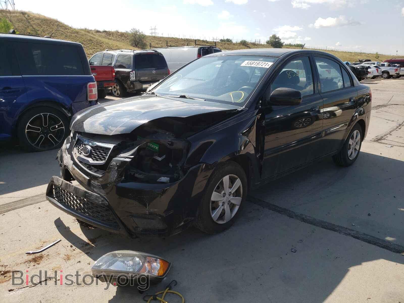 2011 KIA RIO - VIN: KNADH4A32B6960265 - Фото 2
