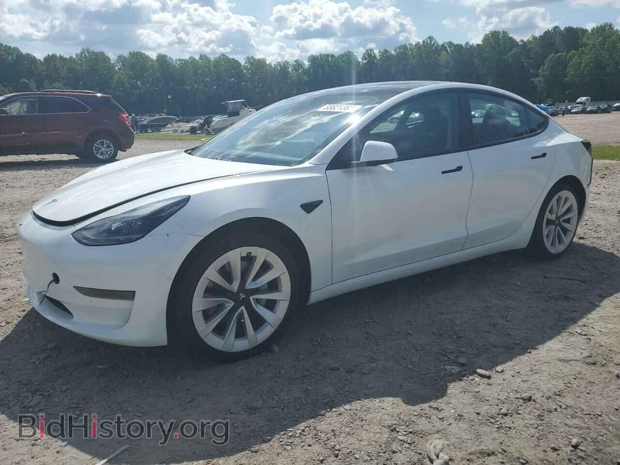 Photo 5YJ3E1EA2MF872208 - TESLA MODEL 3 2021