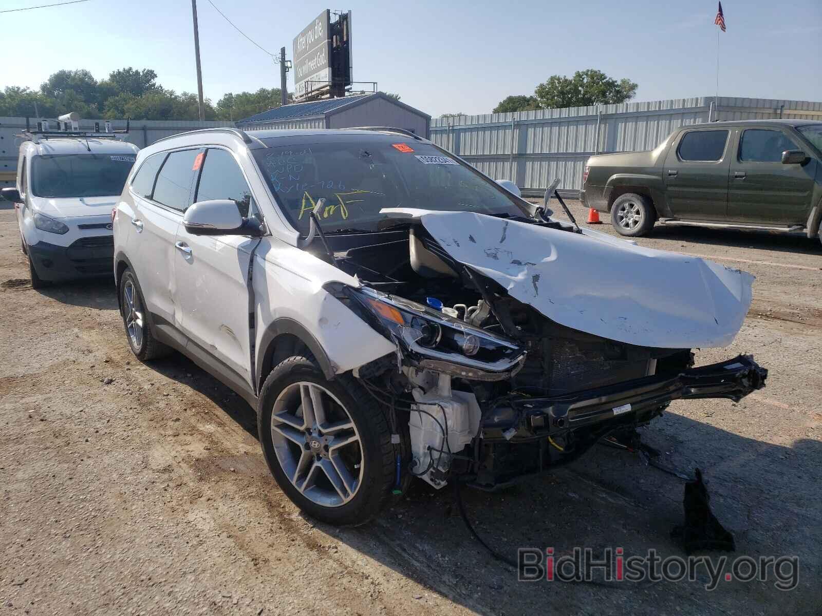 Photo KM8SR4HF8HU204608 - HYUNDAI SANTA FE 2017