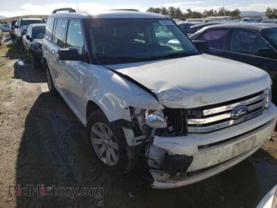 2012 Ford FLEX Flex SE, белый — VIN 2FMGK5BCXCBD16842, Copart