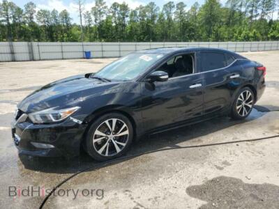 2018 Nissan MAXIMA 3.5S, черный — VIN 1N4AA6APXJC400511, Copart