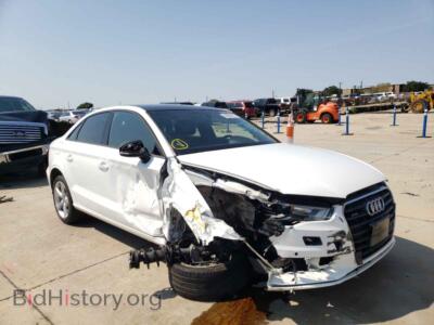2016 Audi A3 A3 Premium, белый — VIN WAUB8GFF8G1035537, Copart
