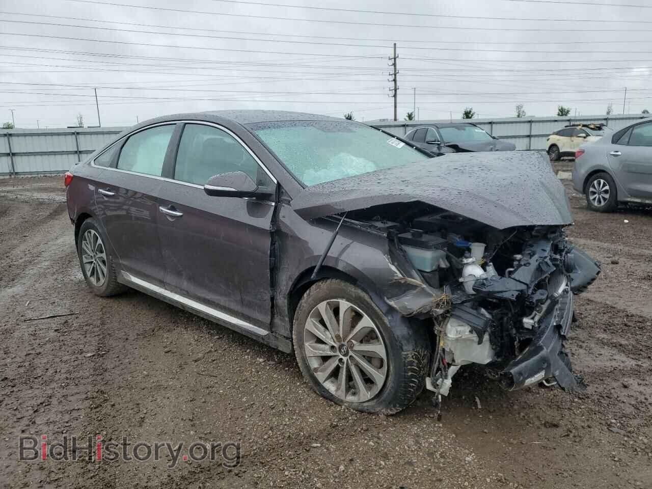 2016 HYUNDAI SONATA - VIN: 5NPE34AF4GH414595 - Photo 4