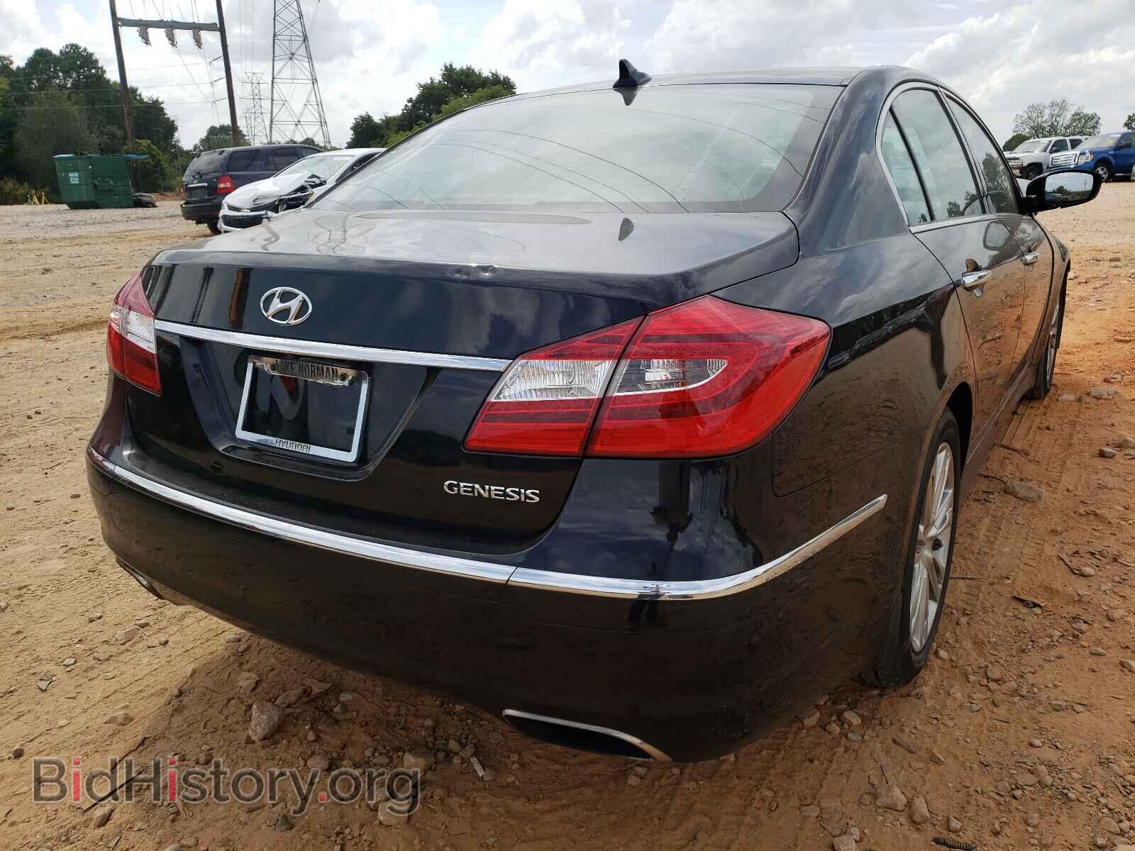 2014 HYUNDAI GENESIS - VIN: KMHGC4DD9EU265084 - Фото 4