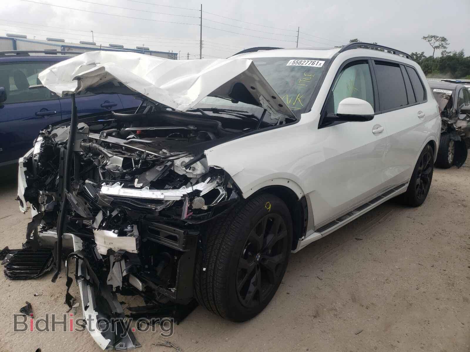 2021 BMW X7 - VIN: 5UXCW2C03M9G23389 - Фото 2
