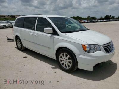 2013 Chrysler MINIVAN Town & COU, white — VIN 2C4RC1BG7DR815533, Copart