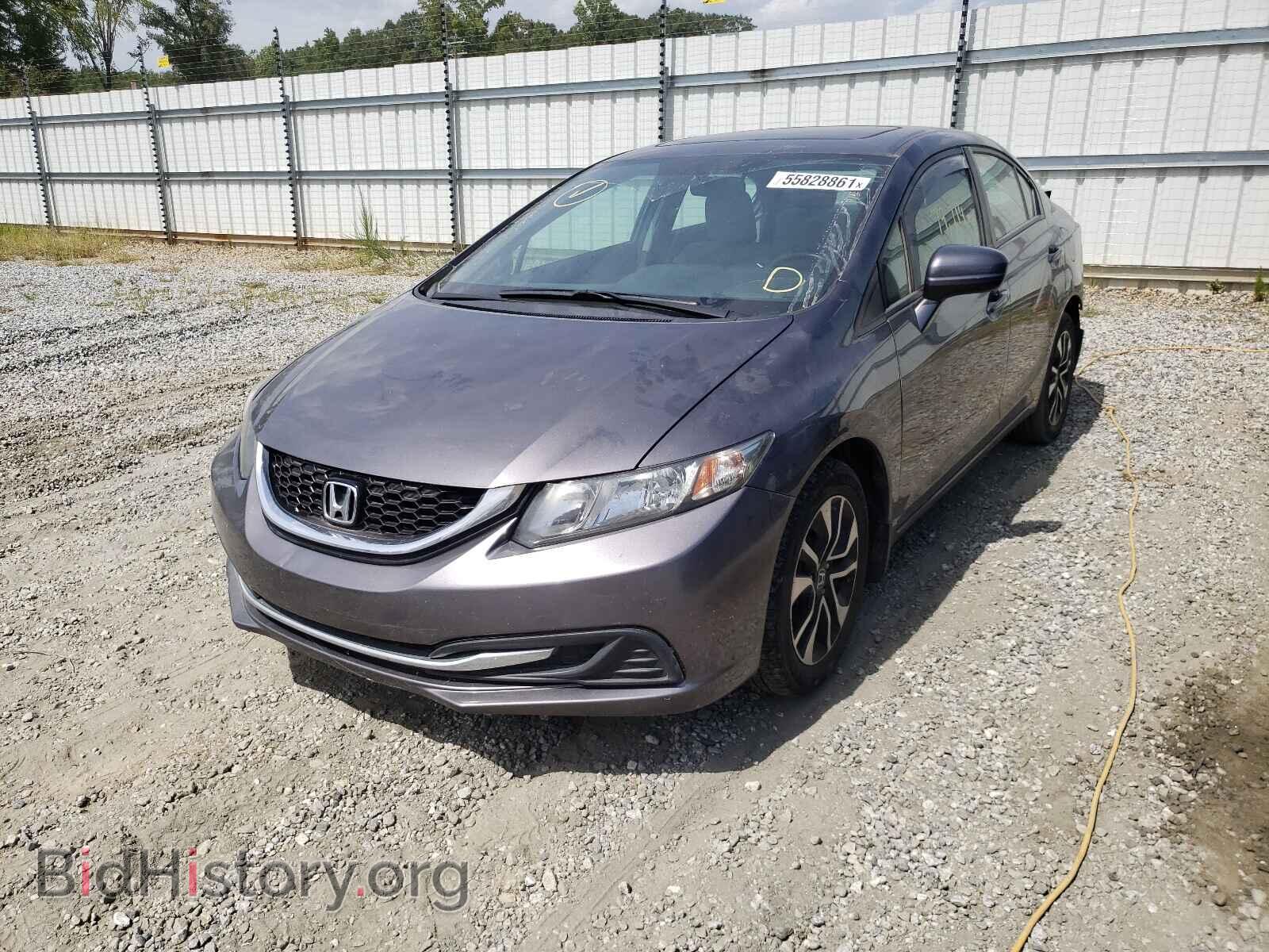 2015 HONDA CIVIC - VIN: 19XFB2F84FE053846 - Фото 2