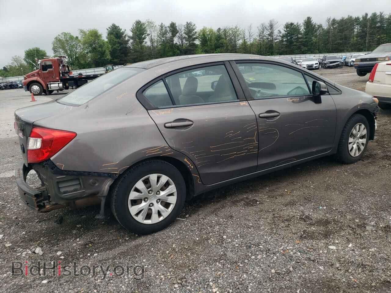2012 HONDA CIVIC - VIN: 19XFB2F52CE328633 - Фото 3