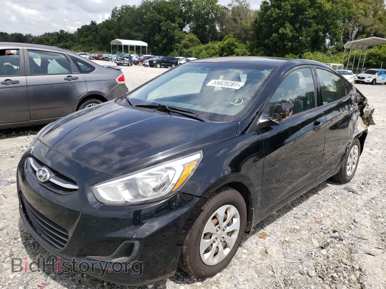 2016 HYUNDAI ACCENT - VIN: KMHCT4AE6GU986736 - Фото 2