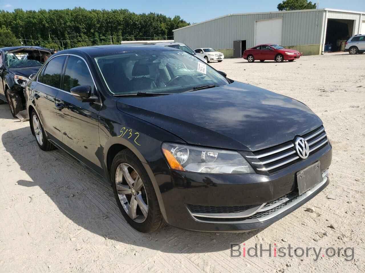 Photo 1VWBH7A37CC049764 - VOLKSWAGEN PASSAT 2012