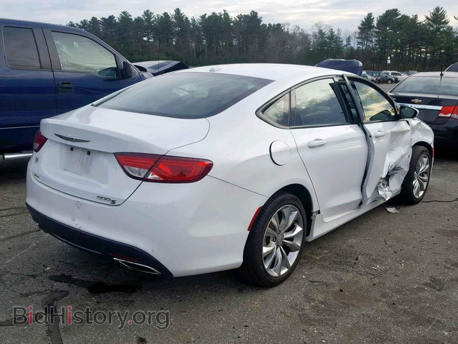 2015 CHRYSLER 200 - VIN: 1C3CCCBB5FN666100 - Фото 4
