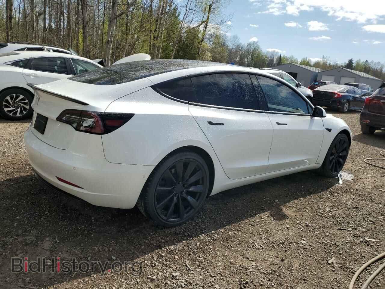 2021 TESLA MODEL 3 - VIN: 5YJ3E1EA3MF848645 - Фото 3
