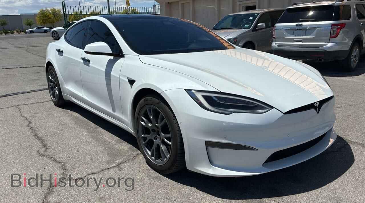 Photo 5YJSA1E64MF447124 - TESLA MODEL S 2021