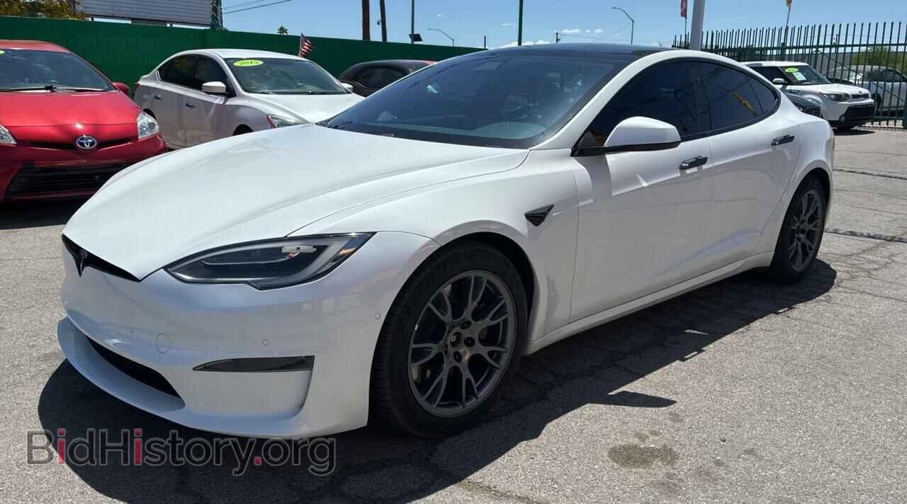 2021 TESLA MODEL S - VIN: 5YJSA1E64MF447124 - Photo 2