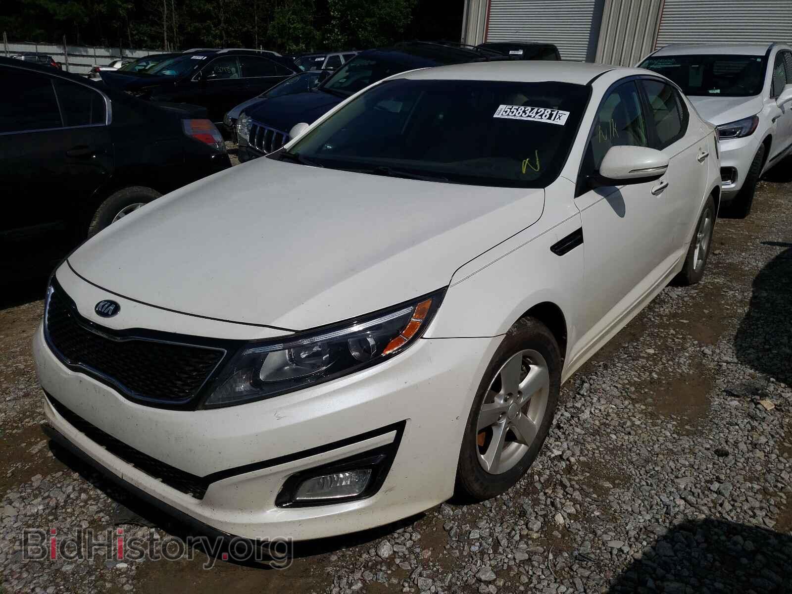 2015 KIA OPTIMA - VIN: KNAGM4A79F5619372 - Фото 2