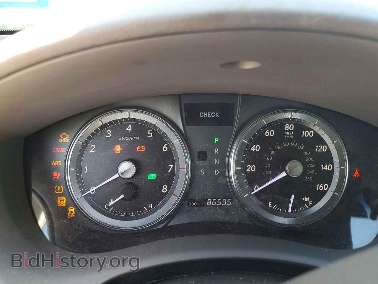 2011 LEXUS ES350 - VIN: JTHBK1EG8B2434560 - Фото 9