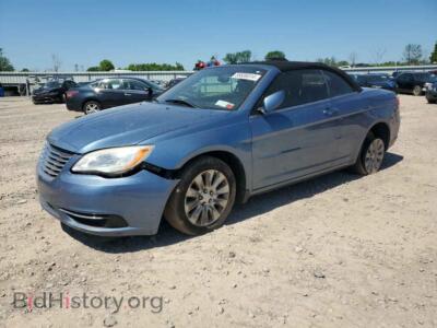 2011 Chrysler 200 Touring, blue — VIN 1C3BC2EB9BN563404, Copart