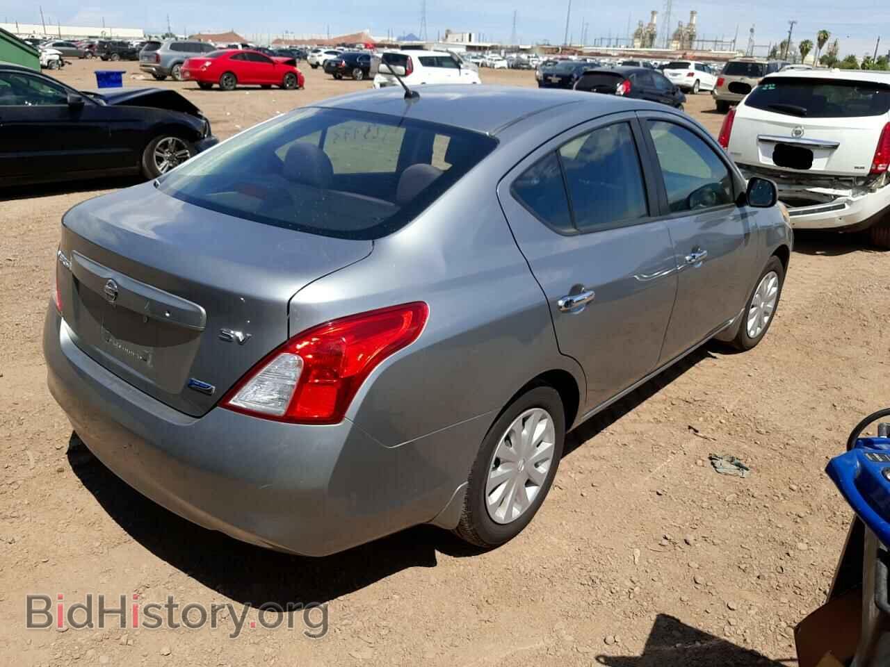 2012 NISSAN VERSA - VIN: 3N1CN7AP3CL921464 - Фото 4