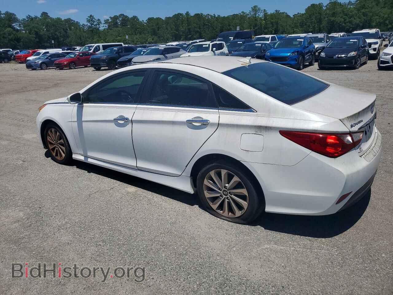 2014 HYUNDAI SONATA - VIN: 5NPEC4AC0EH815077 - Фото 2