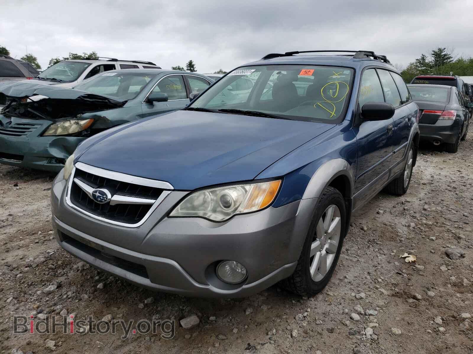 2009 SUBARU OUTBACK - VIN: 4S4BP61CX97348324 - Фото 2