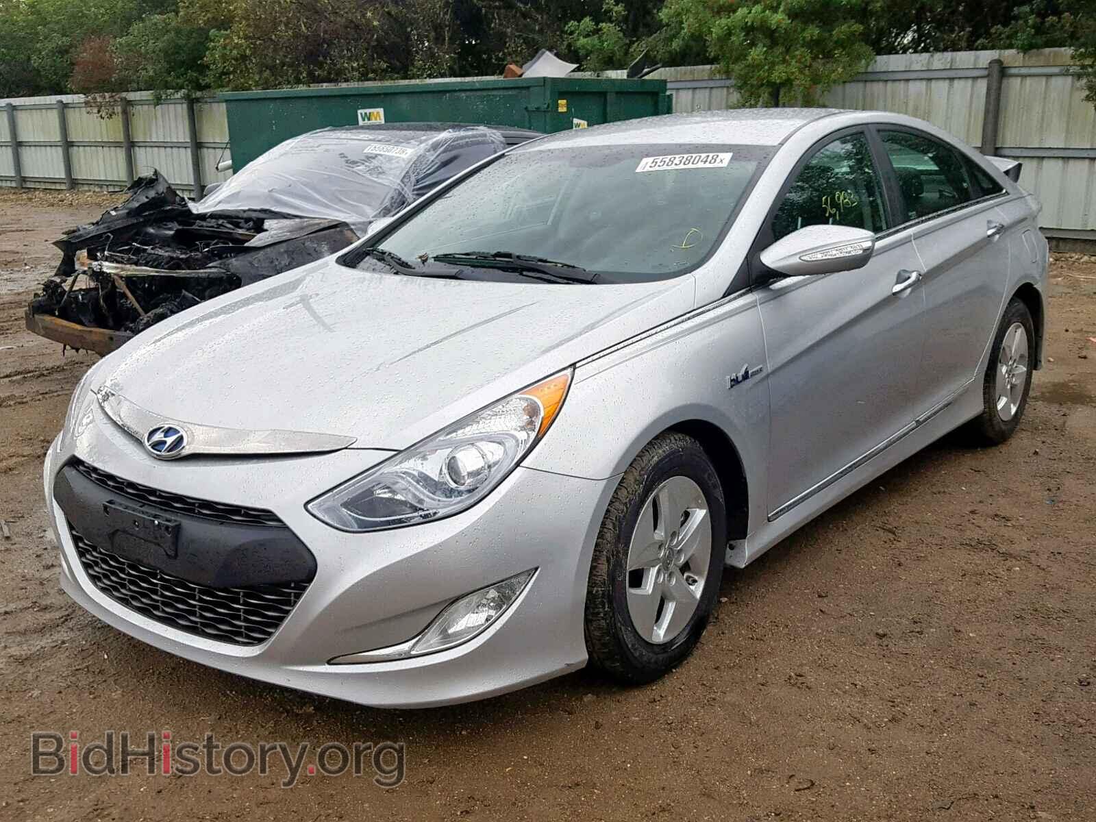 2012 HYUNDAI SONATA - VIN: KMHEC4A40CA026548 - Фото 2