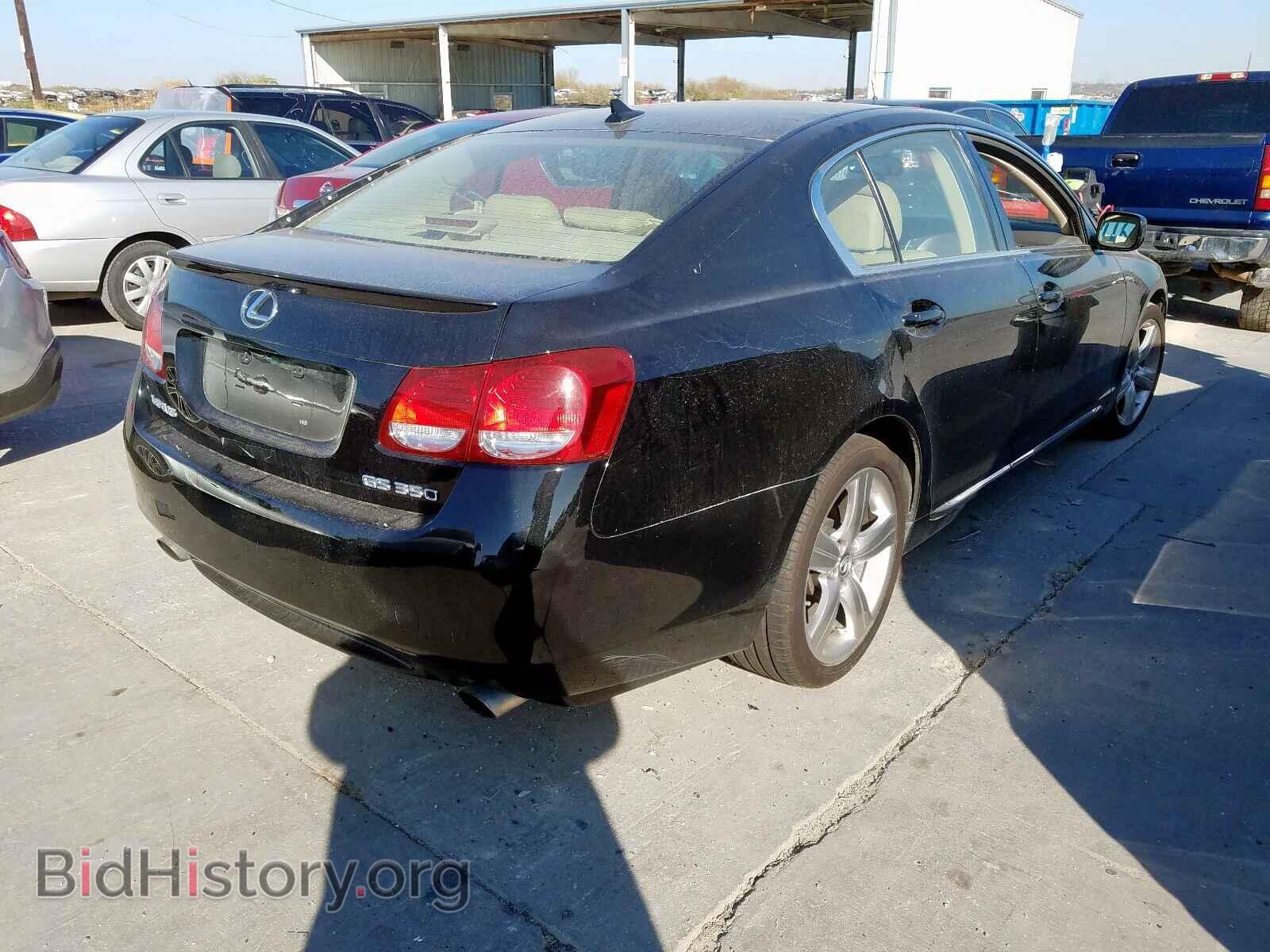 2007 LEXUS GS350 - VIN: JTHBE96S270027085 - Фото 4