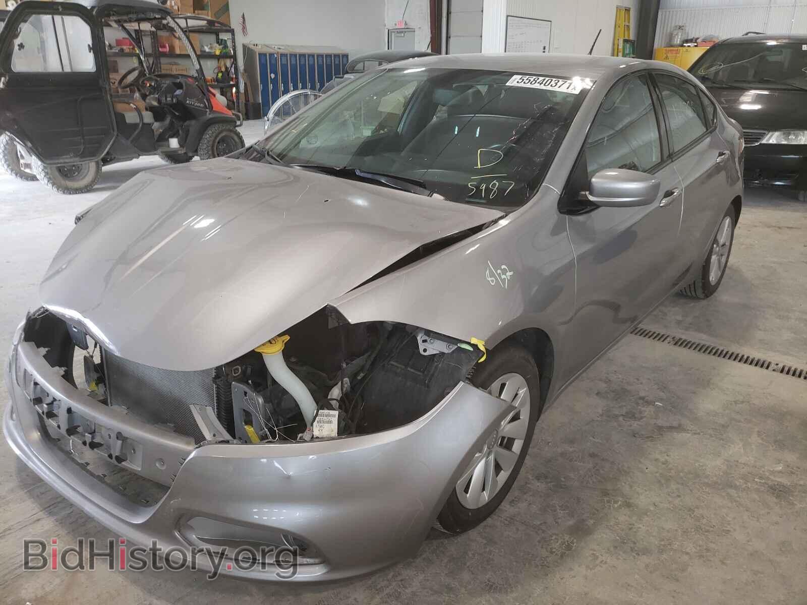 2014 DODGE DART - VIN: 1C3CDFDH8ED715987 - Фото 2