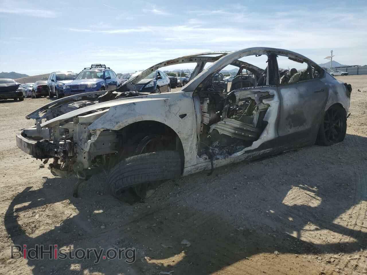 Photo 5YJ3E1EA3MF076082 - TESLA MODEL 3 2021