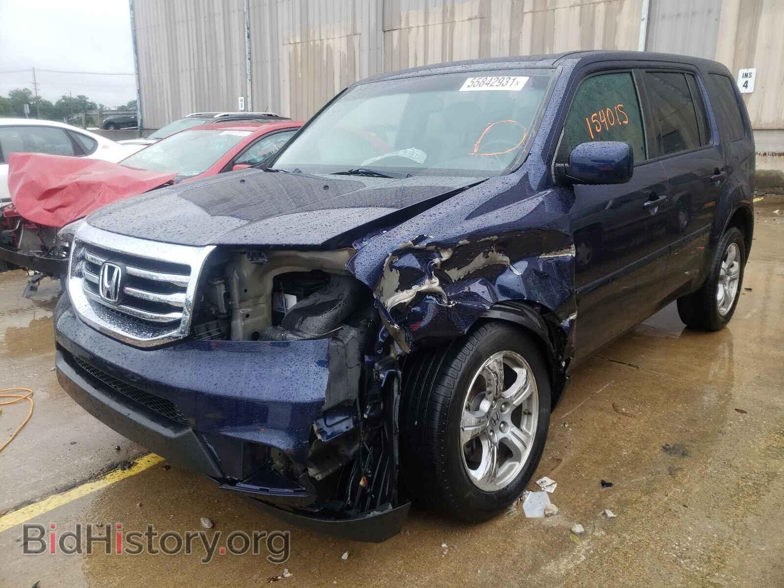2013 HONDA PILOT - VIN: 5FNYF4H53DB086498 - Фото 2