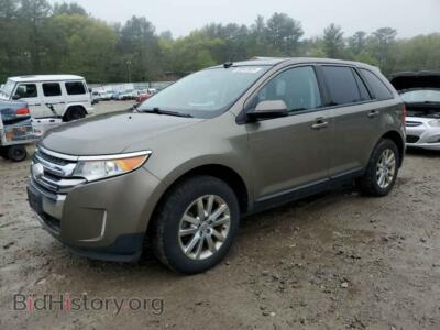 2013 Ford EDGE SEL, серый — VIN 2FMDK4JC8DBA74407, Copart