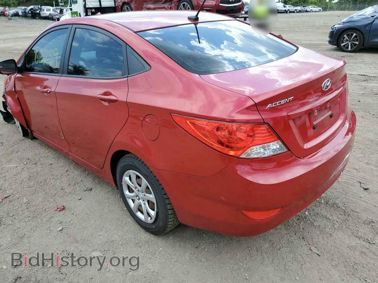 2014 HYUNDAI ACCENT - VIN: KMHCT4AEXEU693788 - Фото 3