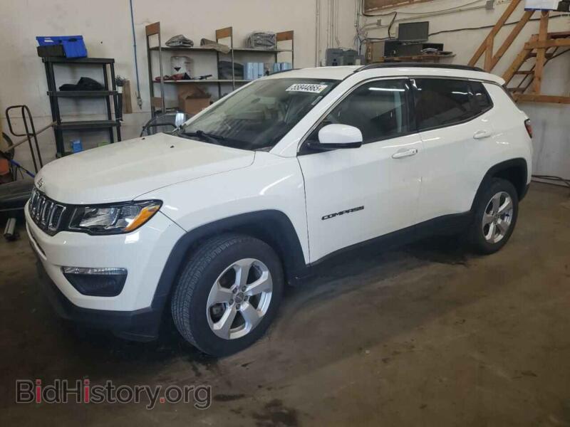 2019 Jeep COMPASS Latitude (VIN 3C4NJDBB0KT713320) — photo 1 of 13, Copart, damage: front end