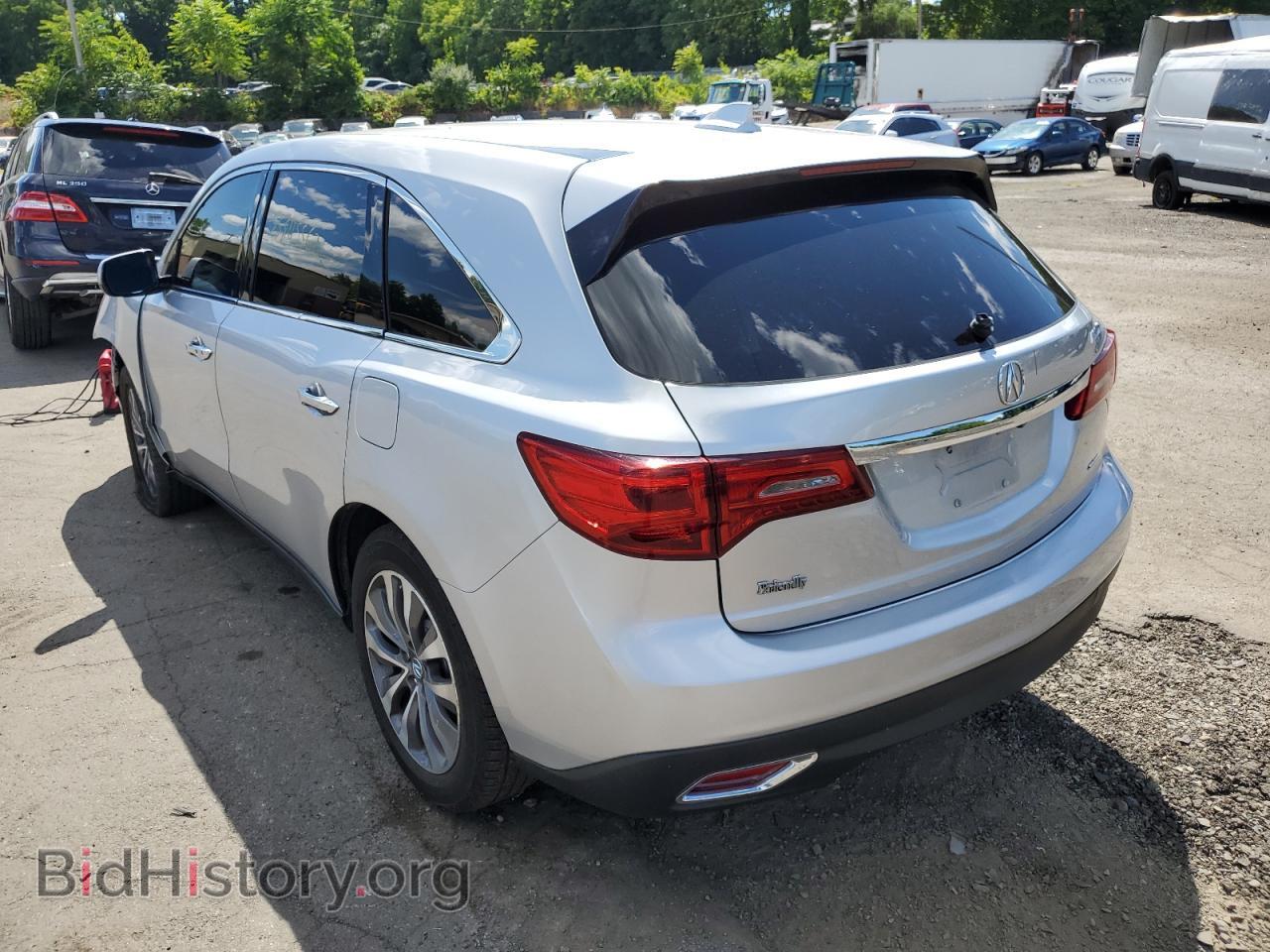 2014 ACURA MDX - VIN: 5FRYD4H20EB018767 - Фото 3