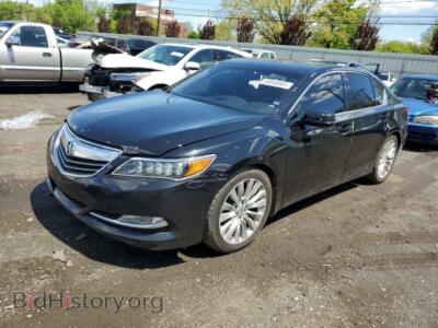 2014 Acura RLX Tech, черный — VIN JH4KC1F57EC006052, Copart