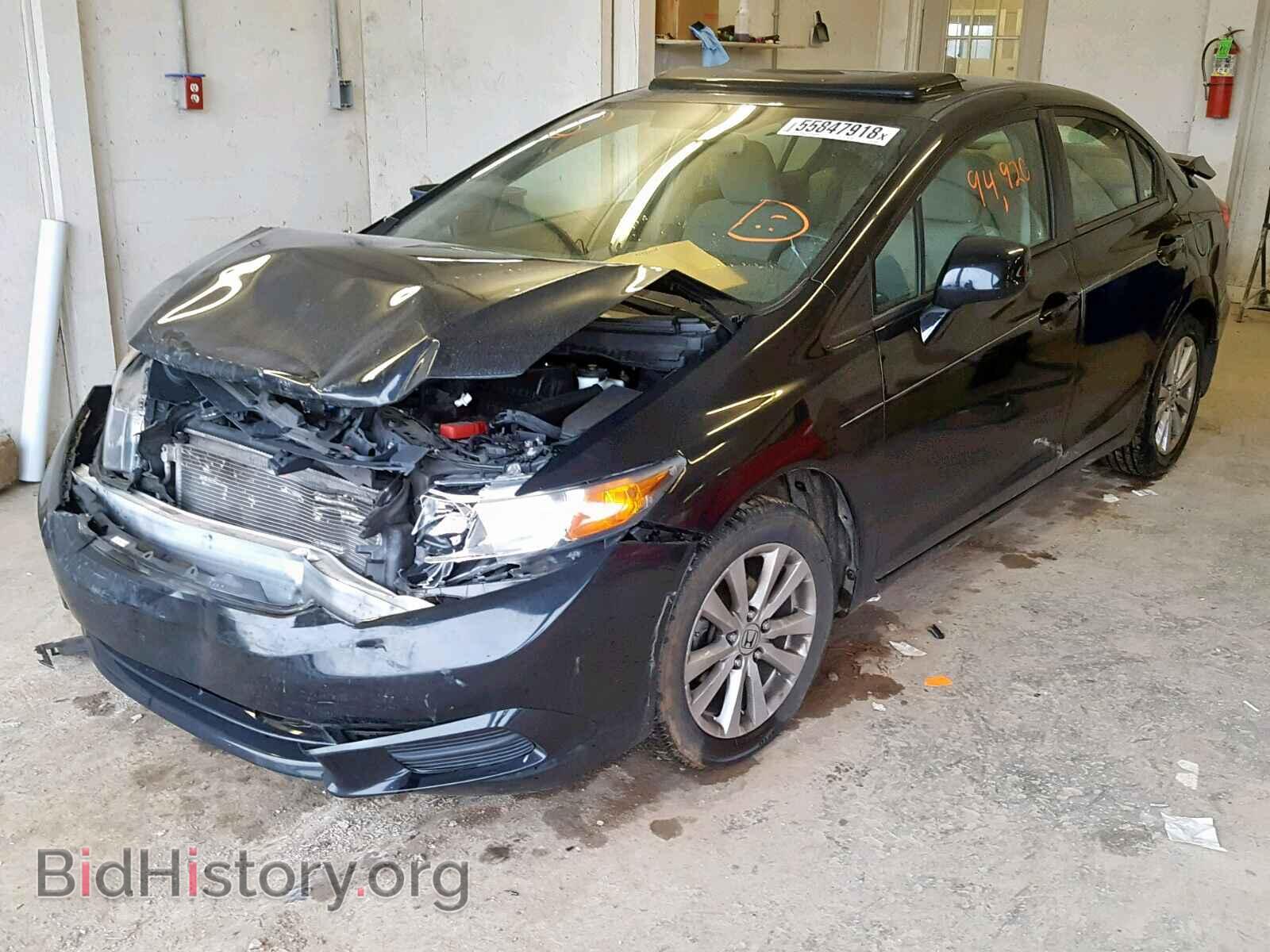 2012 HONDA CIVIC - VIN: 19XFB2F82CE102702 - Фото 2