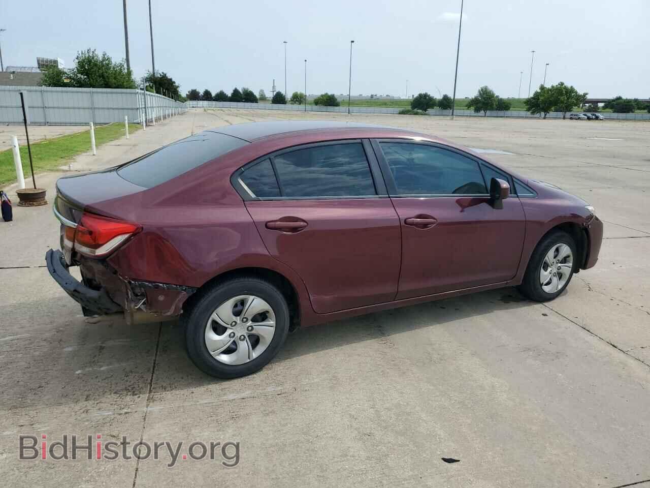 2014 HONDA CIVIC - VIN: 19XFB2F53EE006165 - Фото 3