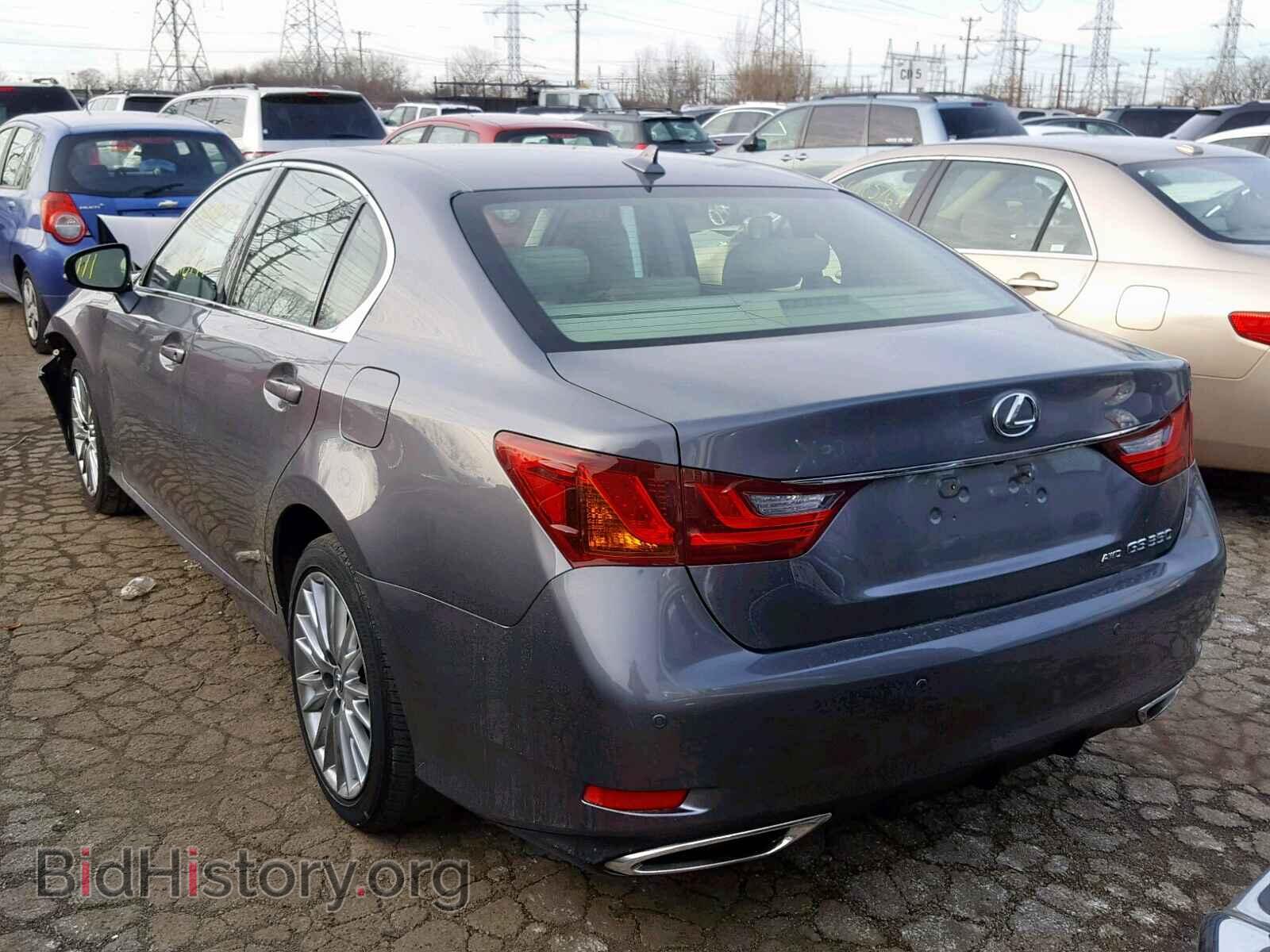 2013 LEXUS GS350 - VIN: JTHCE1BL3D5009374 - Фото 3