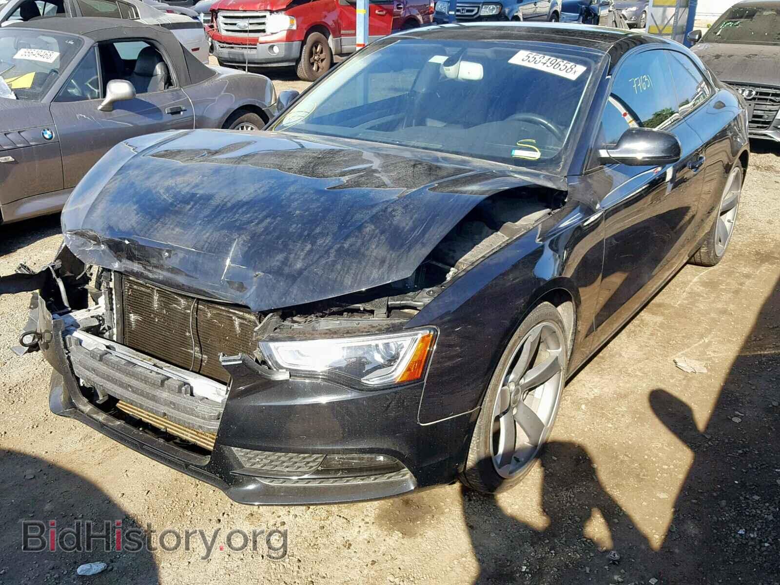 2014 AUDI A5 PREMIUM - VIN: WAULFAFR8EA038954 - Фото 2
