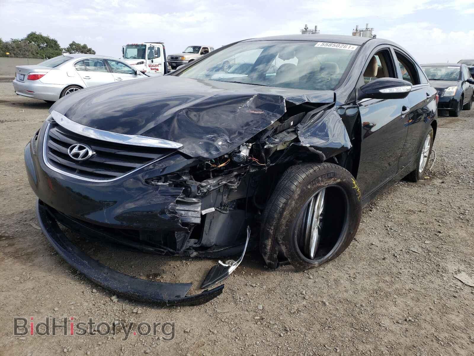2014 HYUNDAI SONATA - VIN: 5NPEB4AC9EH845407 - Фото 2