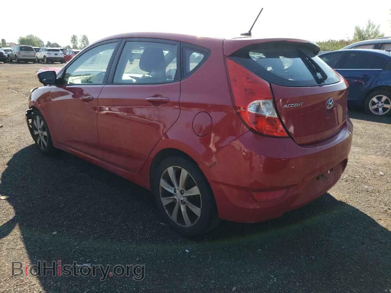 2013 HYUNDAI ACCENT - VIN: KMHCU5AEXDU070852 - Фото 3
