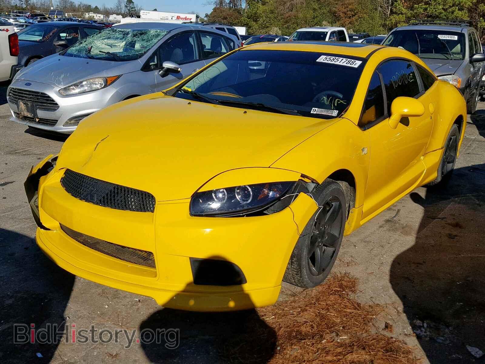 2009 MITSUBISHI ECLIPSE - VIN: 4A3AK24F49E038742 - Фото 2