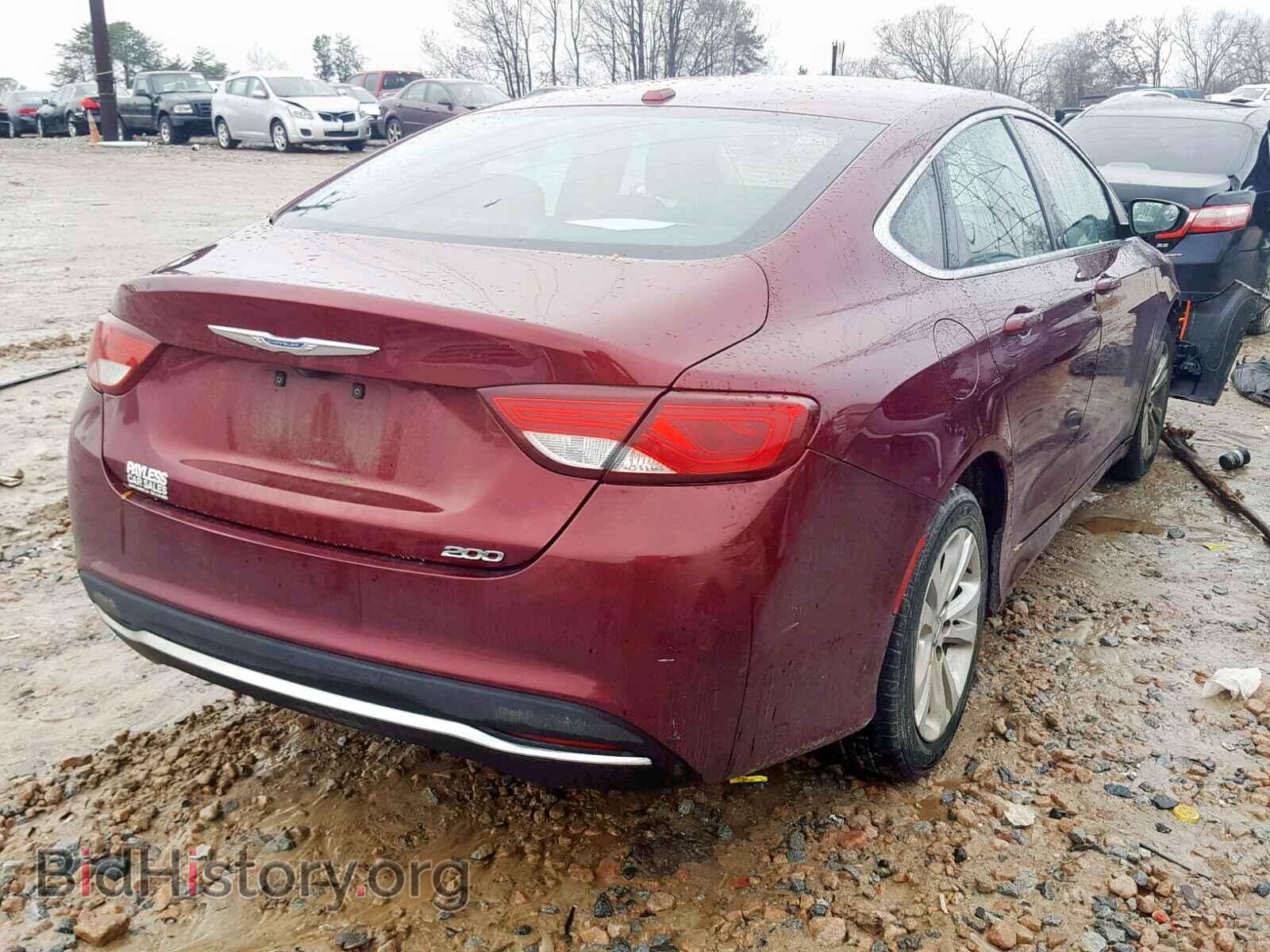 2015 CHRYSLER 200 - VIN: 1C3CCCAB8FN619287 - Photo 4