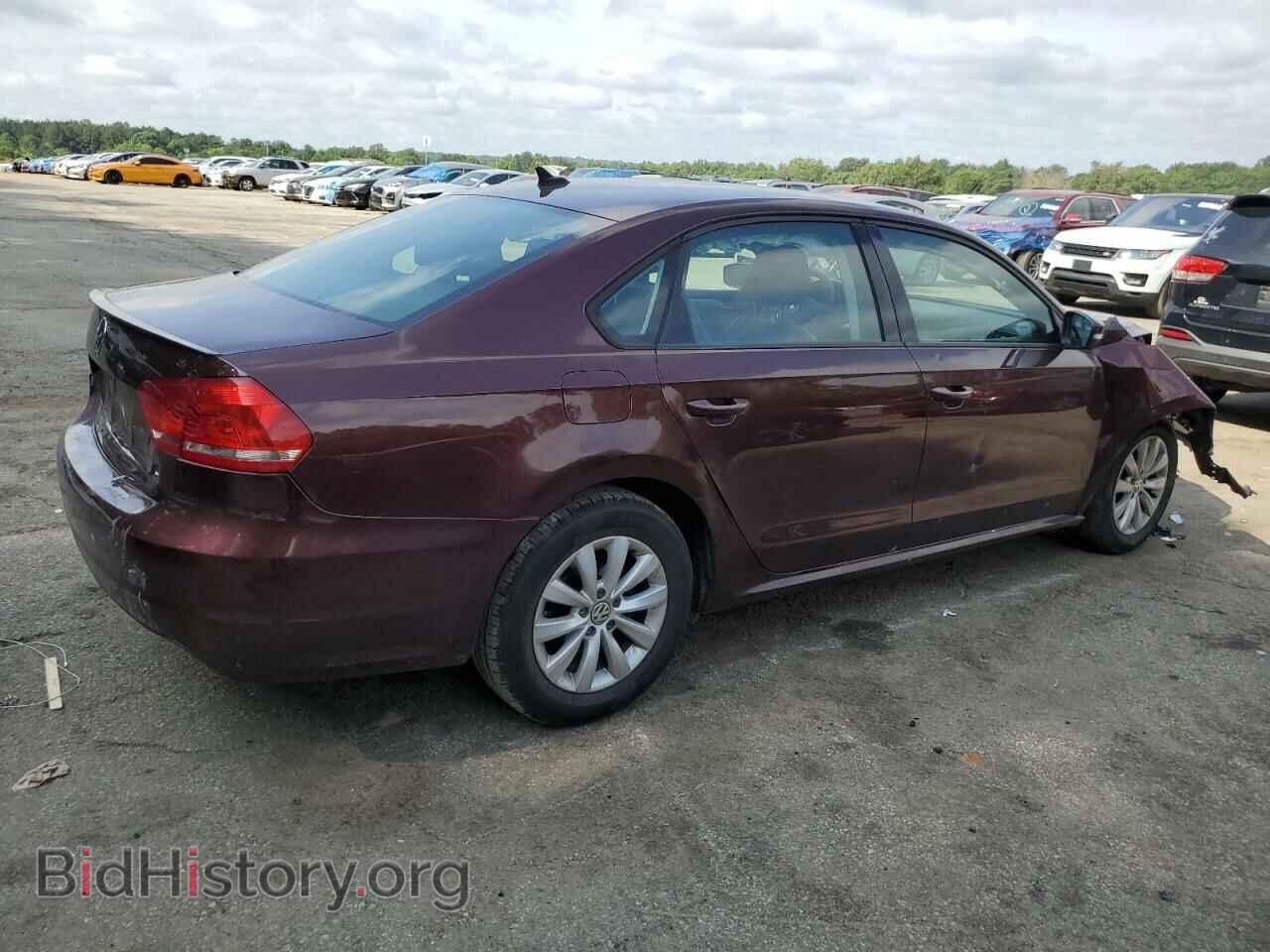 2014 VOLKSWAGEN PASSAT - VIN: 1VWAP7A3XEC004514 - Фото 3