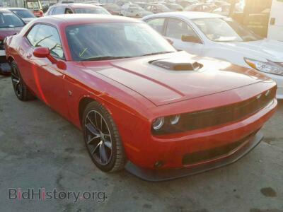 2016 Dodge CHALLENGER, красный — VIN 2C3CDZFJ6GH236300, Copart